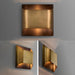 Leclerc Brass Wall Lamp.