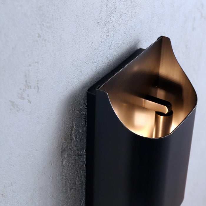 Leclerc Brass Wall Lamp-DWHOME