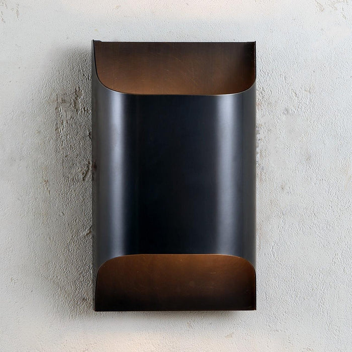 Leclerc Brass Wall Lamp-DWHOME