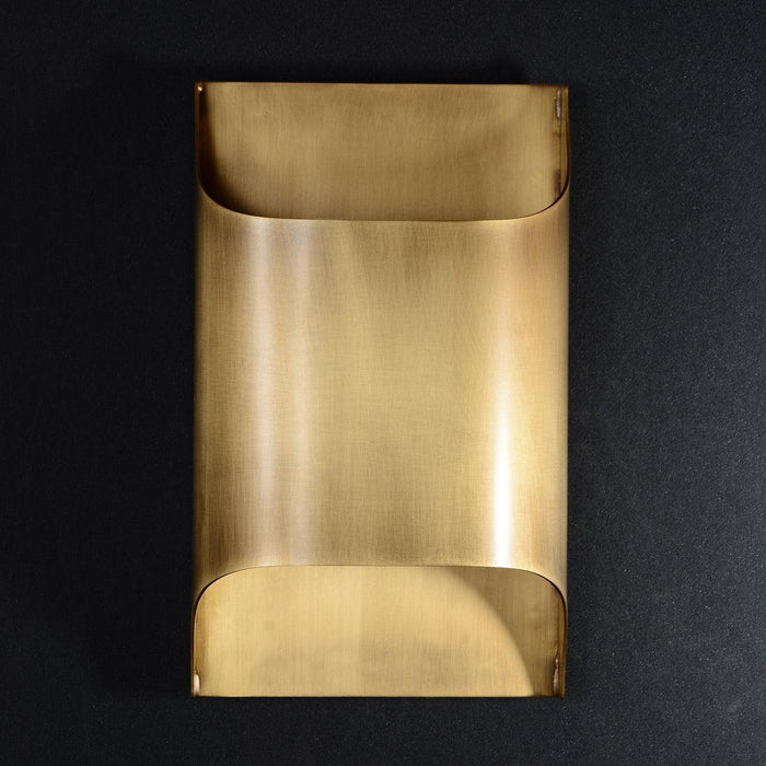 Leclerc Brass Wall Lamp-DWHOME