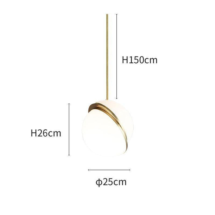 Crescent Pendant Lamp - DWHOME