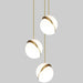 Crescent Pendant Lamp.