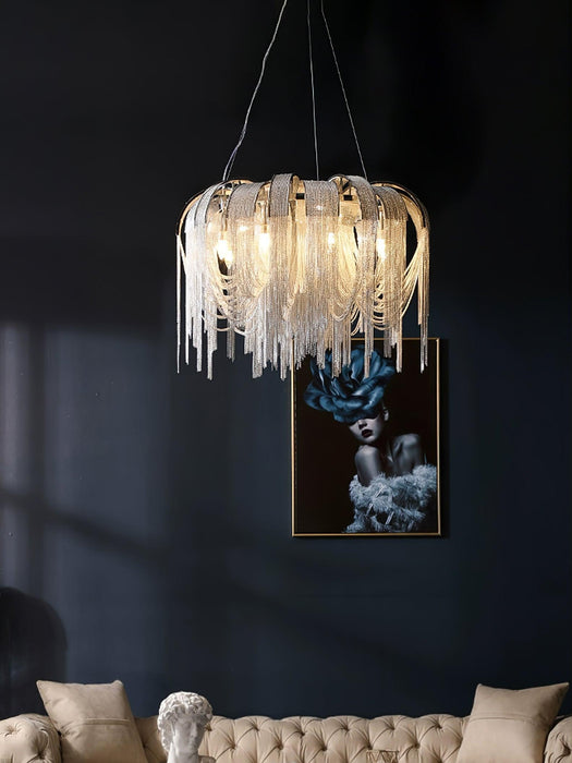 Length Chains Chandelier - DWHOME