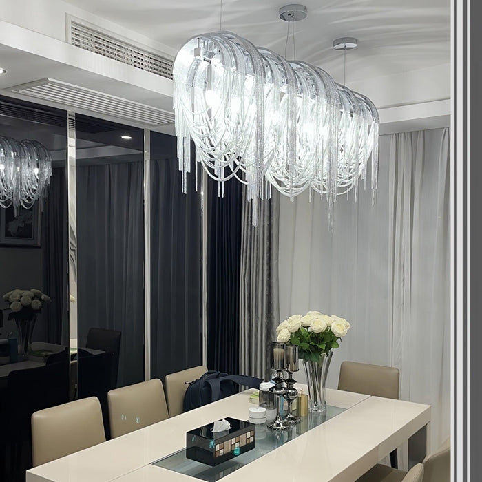 Length Chains Chandelier - DWHOME