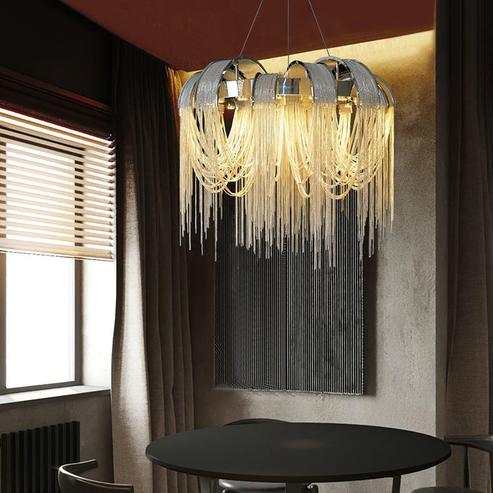 Length Chains Chandelier - DWHOME