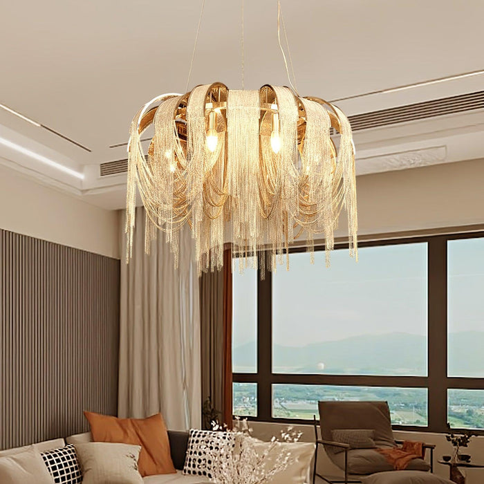 Length Chains Chandelier - DWHOME