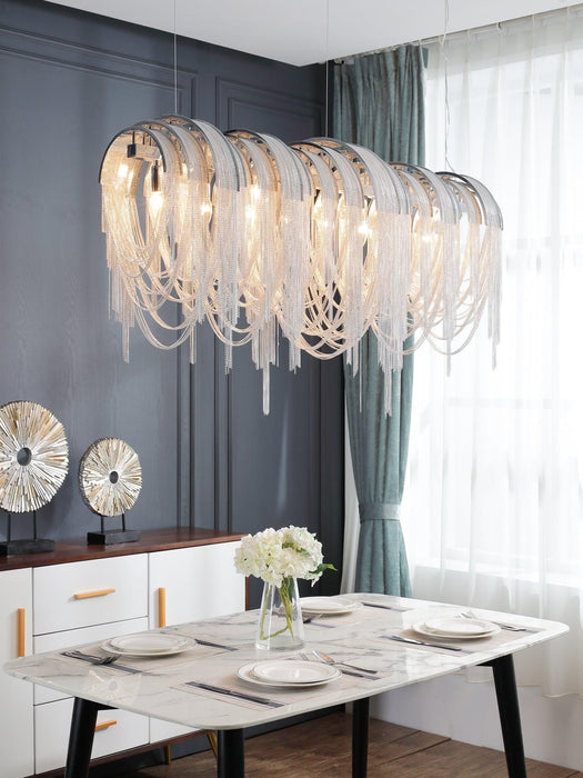 Length Chains Chandelier - DWHOME