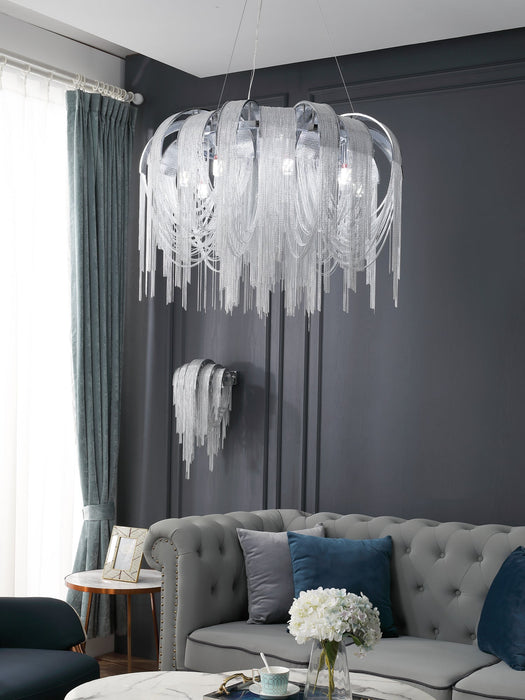 Length Chains Chandelier.