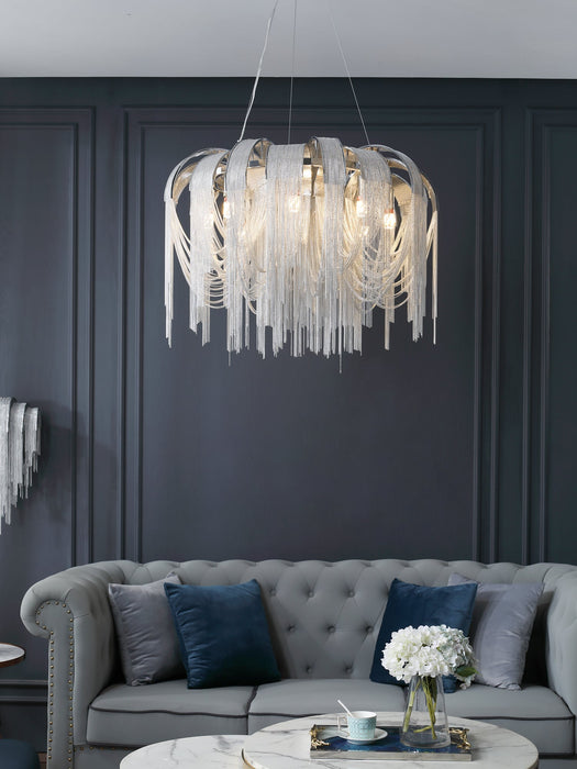 Length Chains Chandelier.