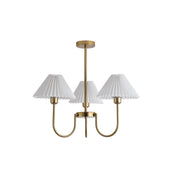 Lenore Pleated Chandelier-DWHOME