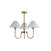 Lenore Pleated Chandelier - DWHOME