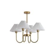 Lenore Pleated Chandelier-DWHOME