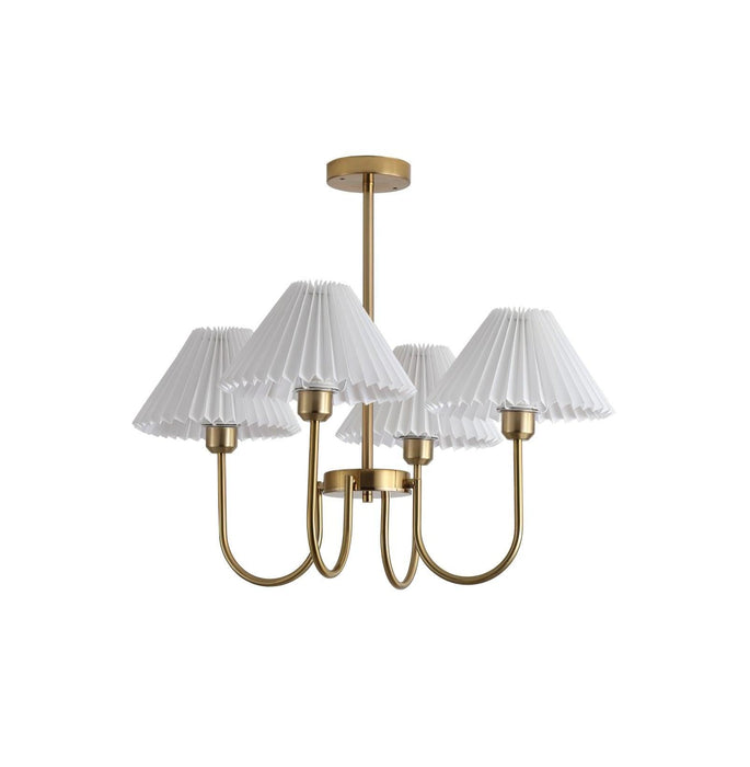 Lenore Pleated Chandelier - DWHOME