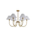 Lenore Pleated Chandelier - DWHOME