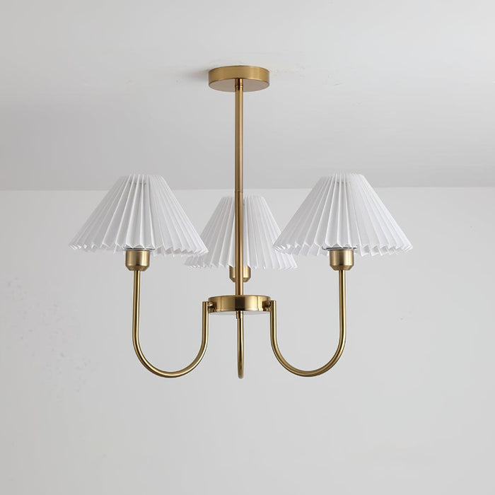 Lenore Pleated Chandelier - DWHOME