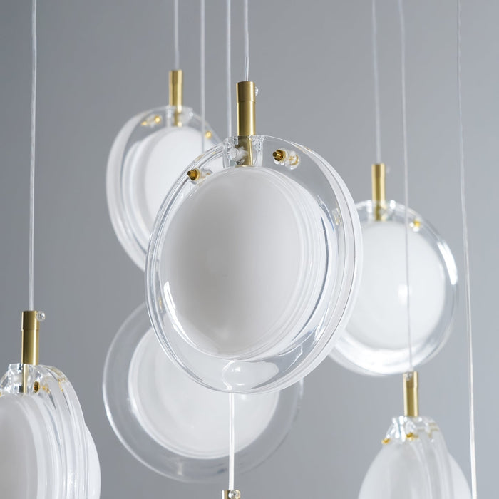 Lens Round Chandelier - Vakkerlight