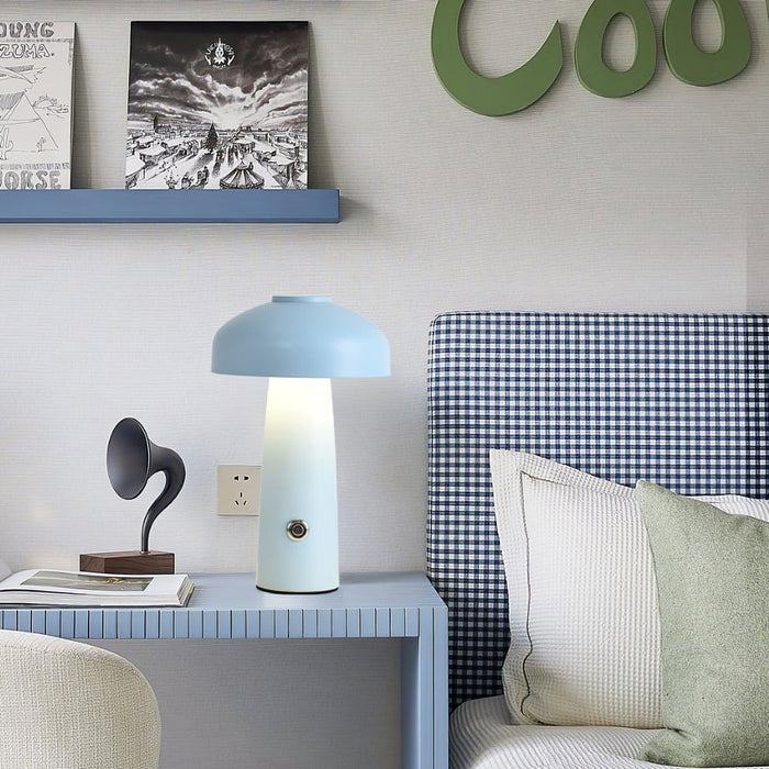 Leon Mushroom Built-in Battery Table Lamp-DWHOME