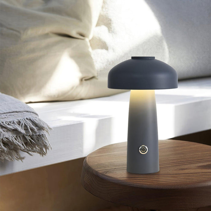 Leon Mushroom Built-in Battery Table Lamp-DWHOME