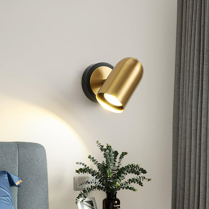Leonardo Gold Wall Lamp-DWHOME