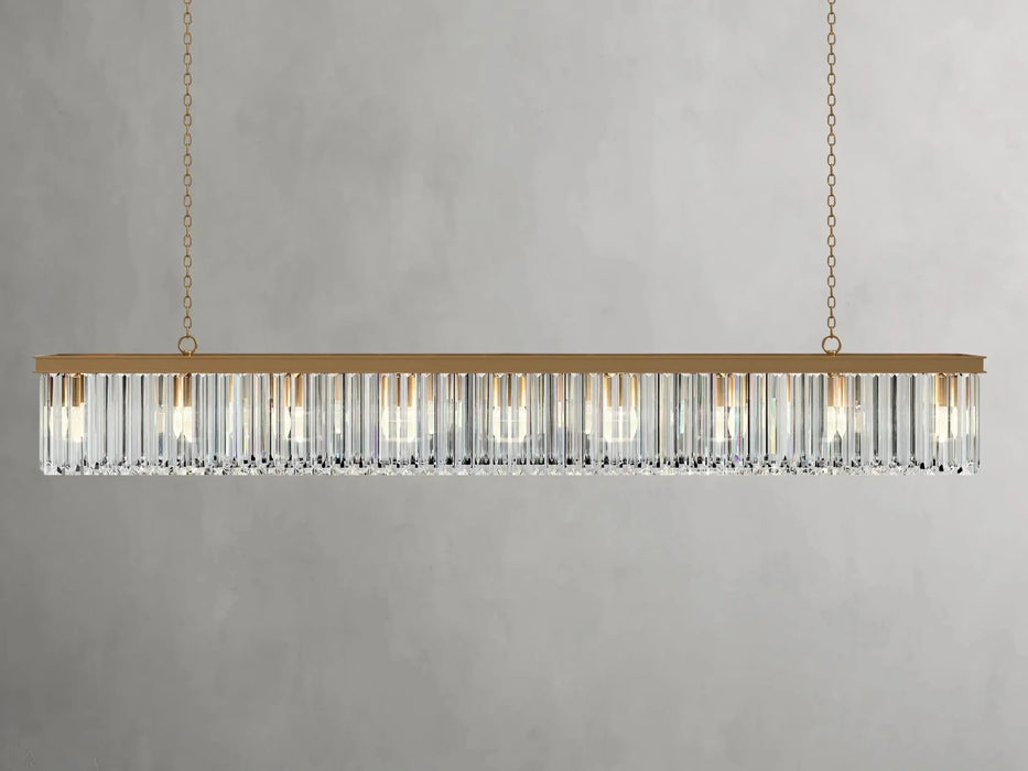 Leyland Rectangular Chandelier 60''72''-DWHOME