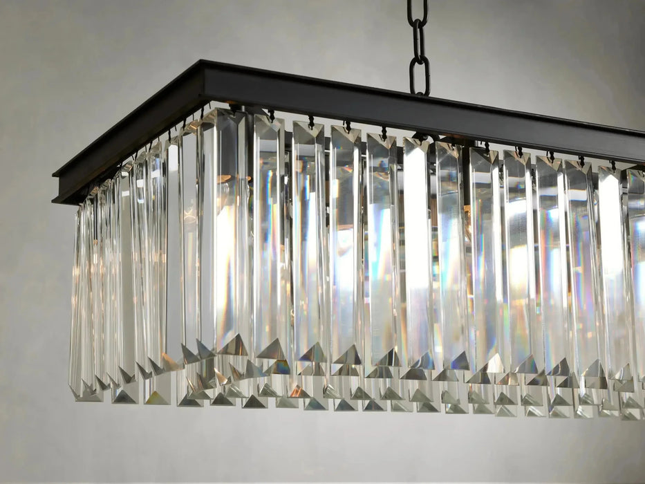 Leyland Rectangular Chandelier 60''72''-DWHOME