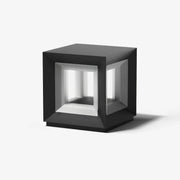 Light Cube Outdoor Post Light-DWHOME