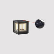 Light Cube Outdoor Post Light-DWHOME