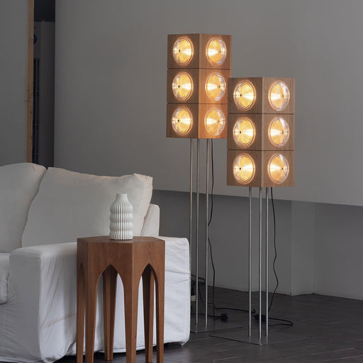 Cinematic Lightbox Camera Floor Lamp.