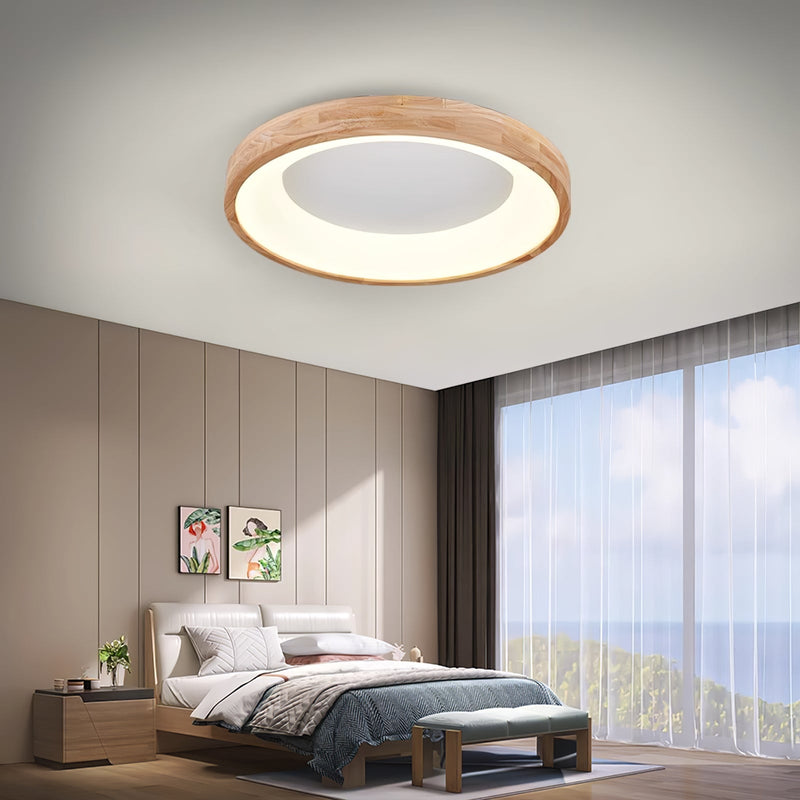 Ligna Square Ceiling Light-DWHOME
