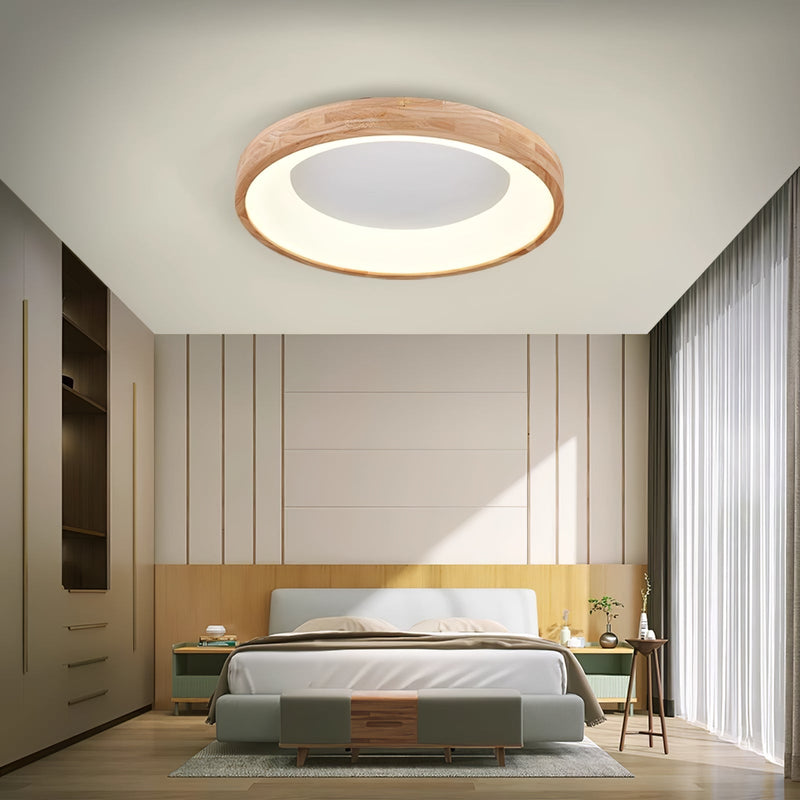 Ligna Square Ceiling Light-DWHOME