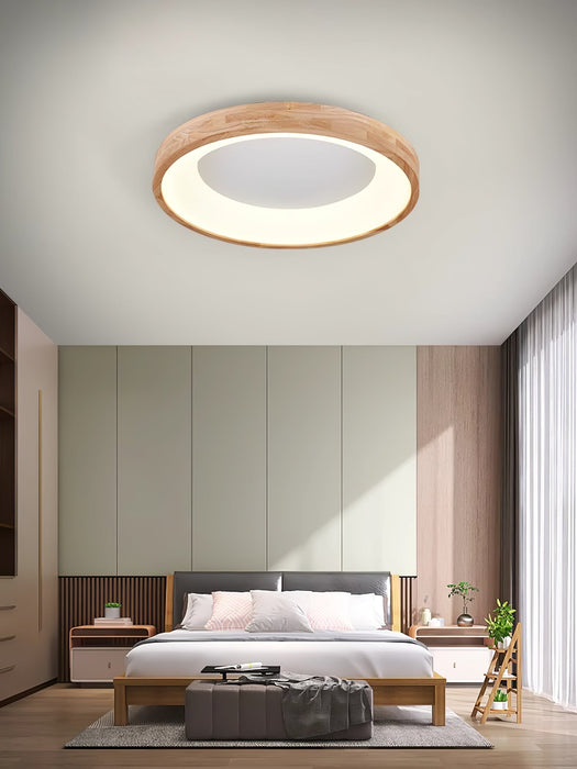 Ligna Square Ceiling Light-DWHOME