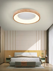 Ligna Square Ceiling Light-DWHOME