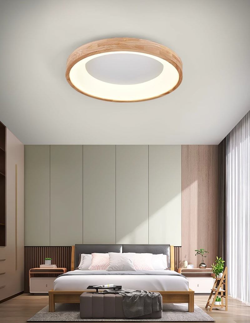 Ligna Square Ceiling Light-DWHOME