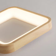 Ligna Square Ceiling Light-DWHOME