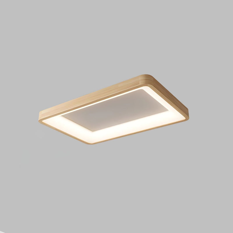 Ligna Square Ceiling Light-DWHOME