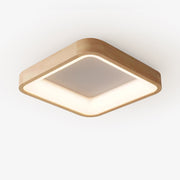 Ligna Square Ceiling Light-DWHOME
