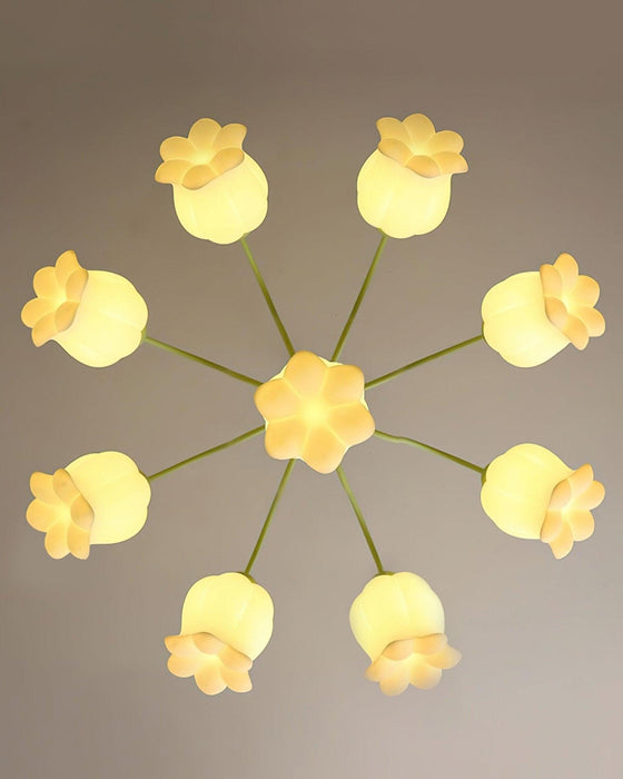 Lilium Cluster Chandelier-DWHOME