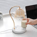 Lily Marble Warmer Table Lamp-DWHOME