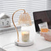 Lily Marble Warmer Table Lamp-DWHOME