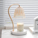 Lily Marble Warmer Table Lamp-DWHOME