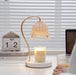Lily Marble Warmer Table Lamp-DWHOME