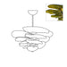 Petals Gold Murano Chandelier - DWHOME