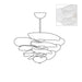 Petals Gold Murano Chandelier - DWHOME