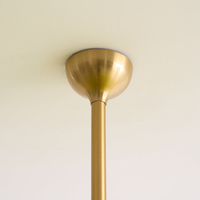 Lotus Leaf Layered Glass Chandelier-DWHOME