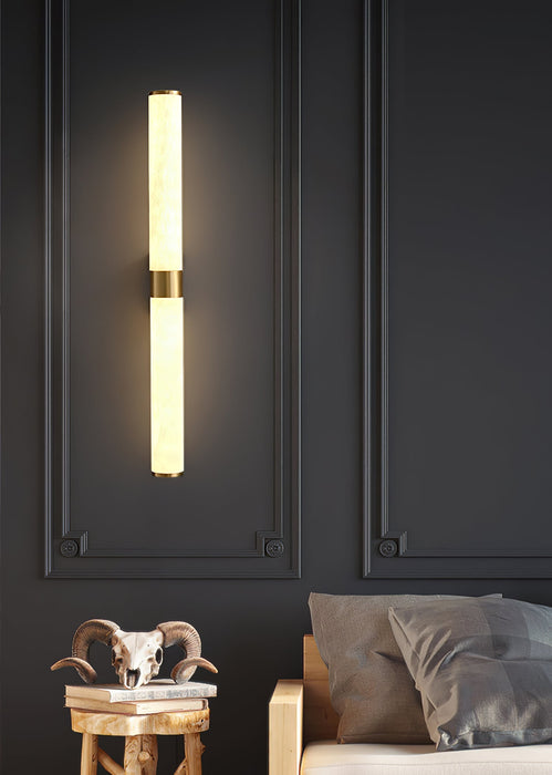 Line Alabaster Wall Light-DWHOME