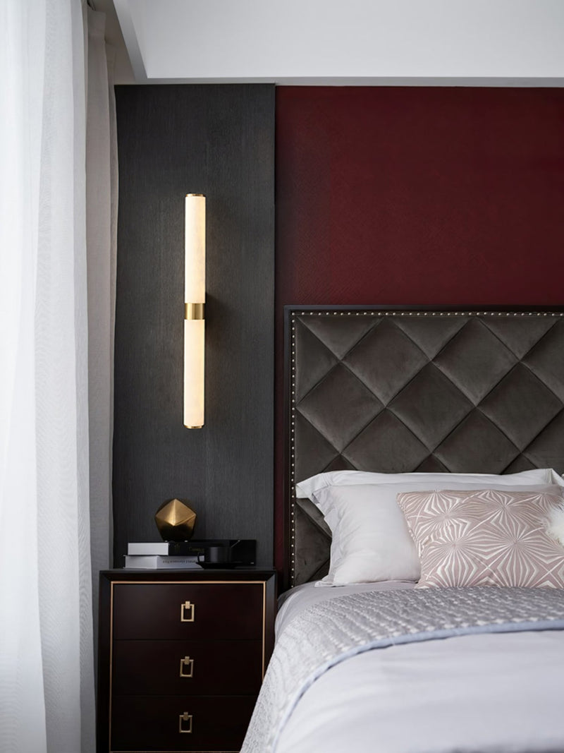 Line Alabaster Wall Light-DWHOME