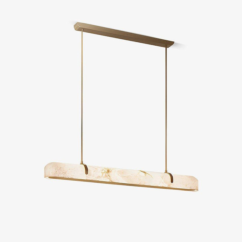 Linear Alabaster Chandelier-DWHOME