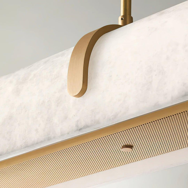Linear Alabaster Chandelier-DWHOME