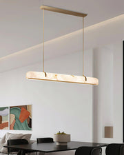 Linear Alabaster Chandelier-DWHOME