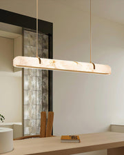 Linear Alabaster Chandelier-DWHOME